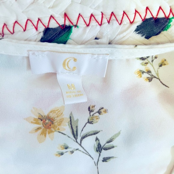 Lightweight kimono floral cardigan size M - Picture 2 of 2